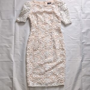 Adrianna Papell Floral Lace Dress